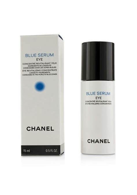 chanel blue serum eye revitalizing concentrate|Chanel blue serum prix.